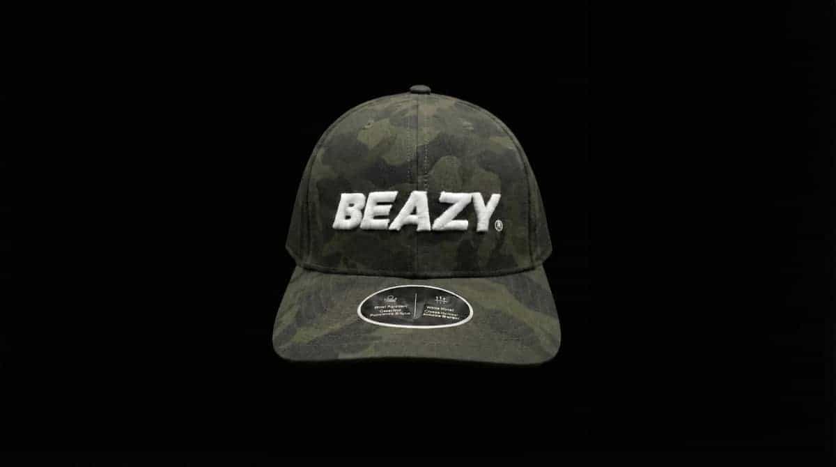 BEAZY embroidered cap, design 10, in store at Sathorn 11, Bangkok