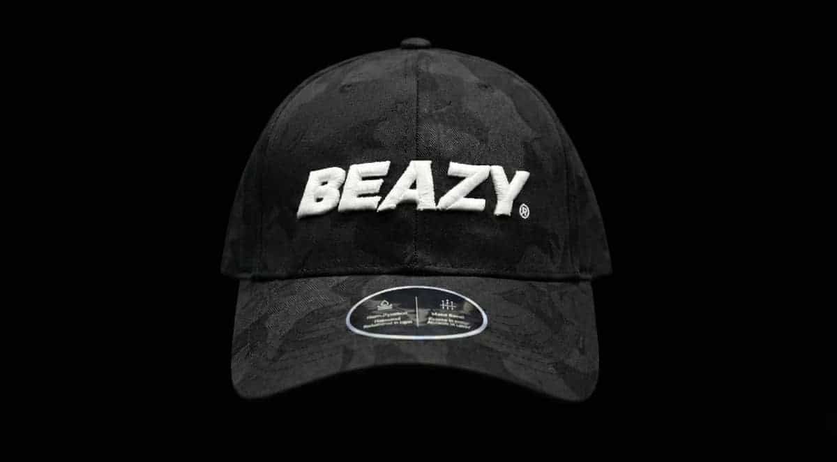 BEAZY embroidered cap, design 2
