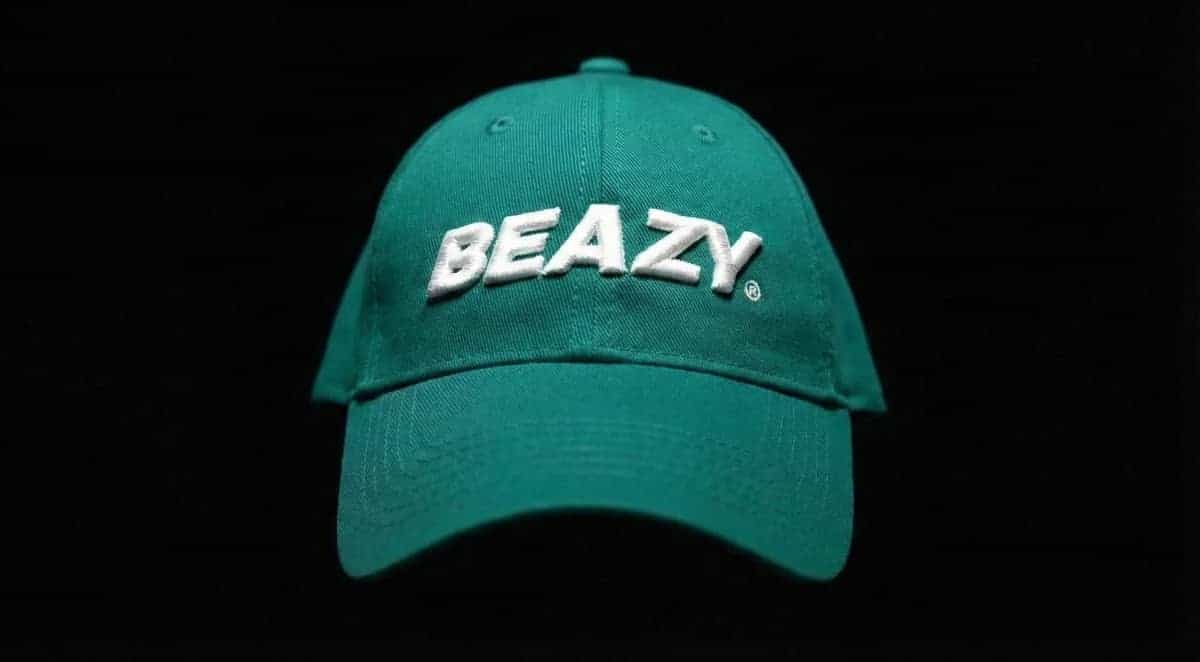 BEAZY embroidered cap, design 5, in store at Sathorn 11, Bangkok