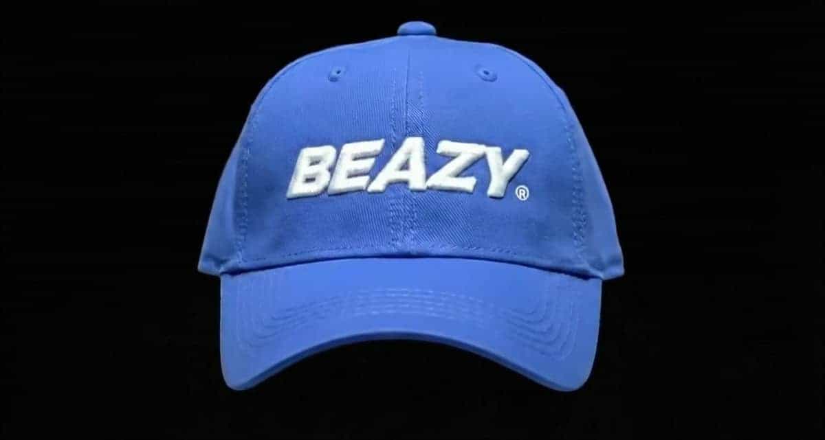 BEAZY embroidered cap, design 7, in store at Sathorn 11, Bangkok