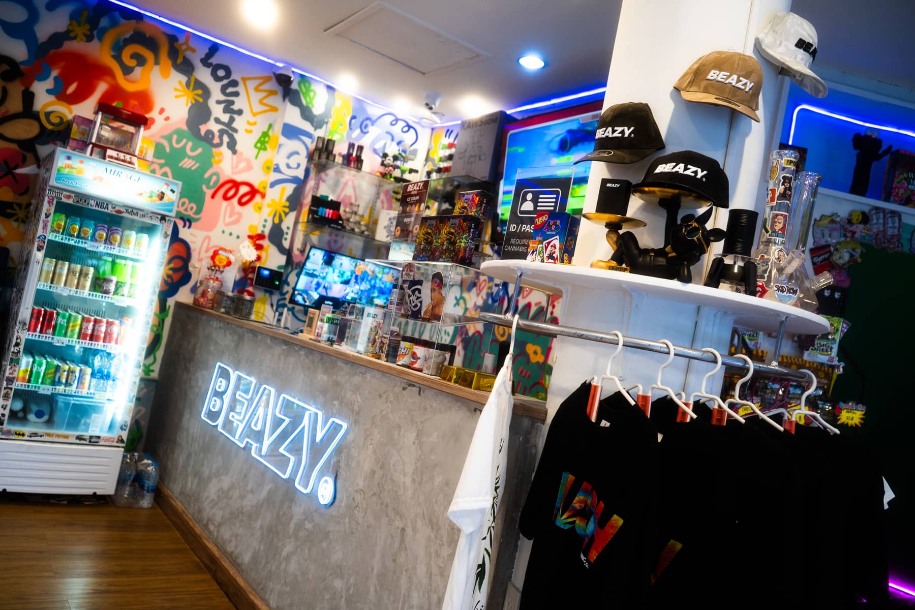 Inside the BEAZY dispensary, Sathorn 11